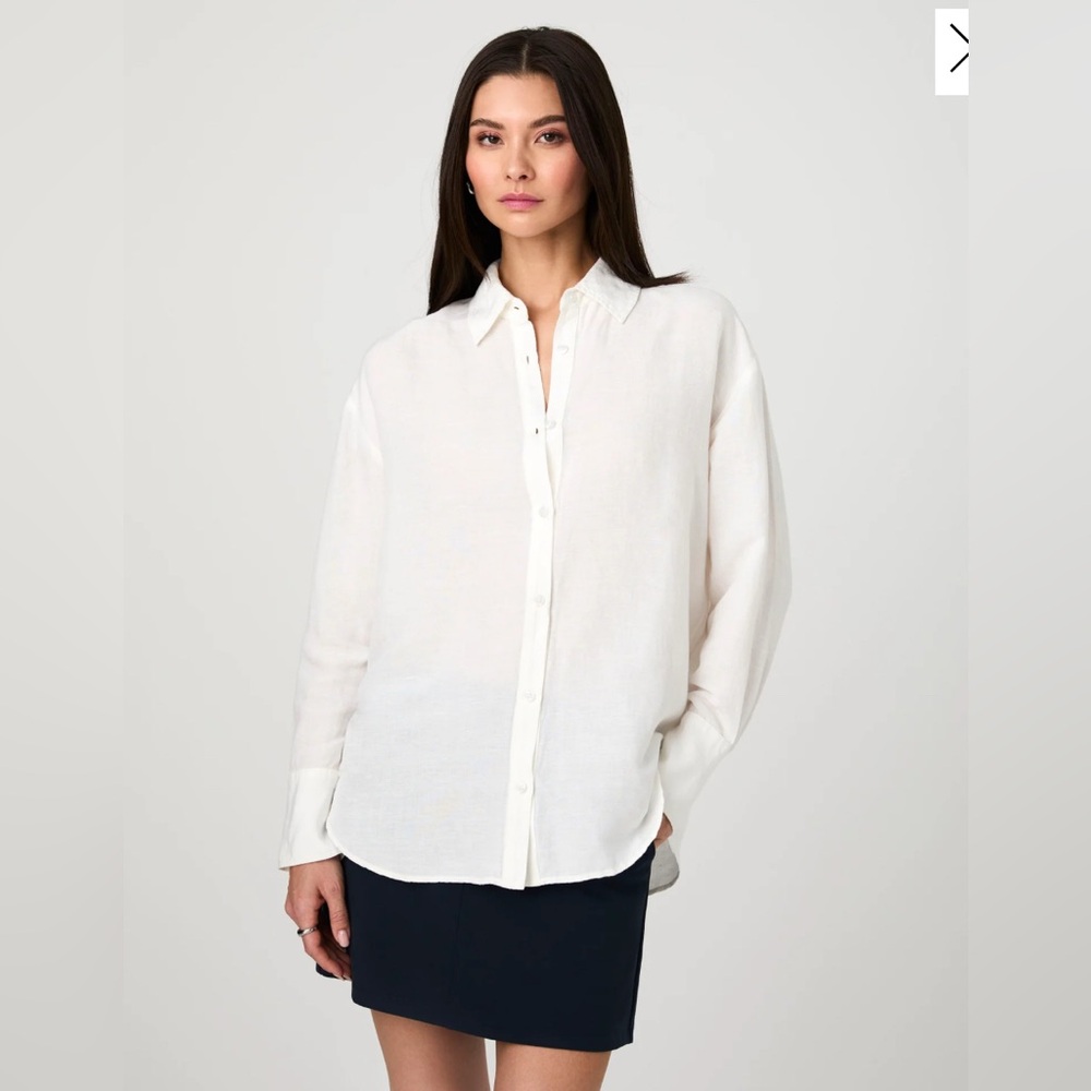 French Connection Linen Oversized Shirt